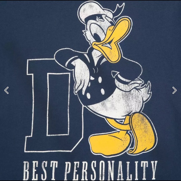 Disney Donald Duck “Best Personality'' tee shirt. - Picture 4 of 6